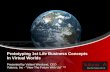 Copy of Prototyping 1st Life Business Concepts in Virtual Worlds