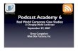 Podcast Academy 6   Greg Cangialosi