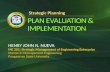 Plan Evaluation & Implementation