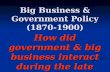 Big business  government policy