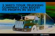 5 ways your trucking company can boost its profits in 2014