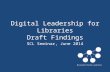 SCL digital leadership - trends and recommendations slides June 2014