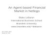 Netlogo Financial Market