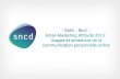 EMA BtoC – Email Marketing Attitude 2013