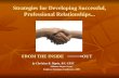 Developing Professional Relationships