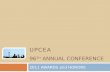 Upcea 96th annual conference awards