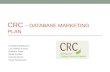 CRC - Database Marketing Plan