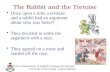 New concept of the story hare and the tortoise