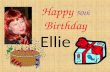 Happy Birthday Ellie