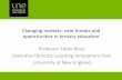 Eddie Blass, University of New England: Changing markets: new threats and opportunities in tertiary education