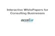 Interactive whitepapers that get leads and earn money