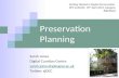 Preservation planning