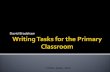 Writing tasks for the primary classroom(pdf)