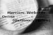 Merriam webster online-ppt (final)