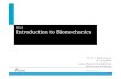 Lecture Slides: Lecture Introduction to Biomechanics