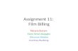 Assignment 11: Film Billing