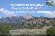 2012 Reedy Falls District Annual Banquet slideshow
