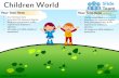Children education school leadership world powerpoint presentation slides.