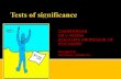 Tests of significance by dr ali2003