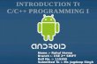Compilation Of C/C++ program in Android