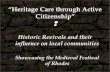 Historic Revivals and their Influence on Local Communities (Anna Achiola)