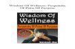 Wisdom Of Wellness: Perpetuity Of Poise Of Purpose
