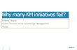 Why many KM initiatives fail? - Enamul Haque