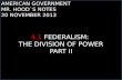 4.1 federalism the division of power part ii new