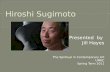 Hiroshi Sugimoto presentation