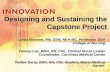 Designing and Sustaining the Capstone Project