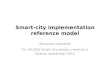 Smart-city implementation reference model