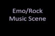 Emo rock scene