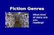 Fiction Genres 1