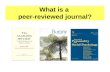 Peer reviewed journals 2013
