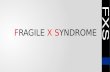 FRAGILE X SYNDROME ( FXS ) an inherited cause of mental retardation.