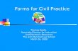 Forms for Civil Practice Thomas Keefe,