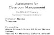 Cmc   assessment for classroom management - prefinal