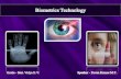 Biometrics Technology PPT
