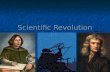 Chapter 20 scientific revolution