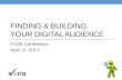 Fuze   finding & building a digital audience