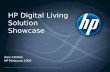Hp psg my digital living solutions showcase