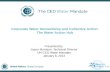 The UN Global Compact: CEO Water Mandate and the Water Action Hub