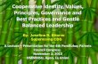 Coop Identity, Values, Principles, Governance and Best Practices