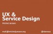 Introduction to UX & Service Design