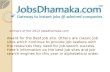 jobsdhamaka-Best Job Portal in india