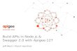 Build APIs in Node.js and Swagger 2.0 with Apigee-127