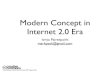 Modern Concept of Internet 2.0 Era