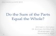Michael Gonzalez - Do The Sum of The Parts Equal the Whole
