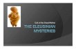 Eleusinian Mysteries  Lecture 2