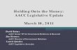 March 10, 2011 AACC Legislative Update